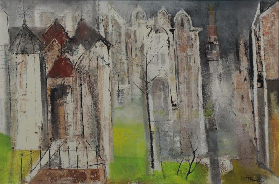 THON, William. Oil on Board. "November in (1 of 7)