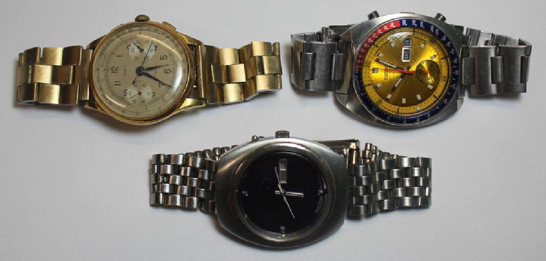 JEWELRY. Grouping of Vintage Men's Watches. (1 of 11)