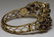 JEWELRY. 14kt Gold and Garnet Openwork Bracelet. - 2