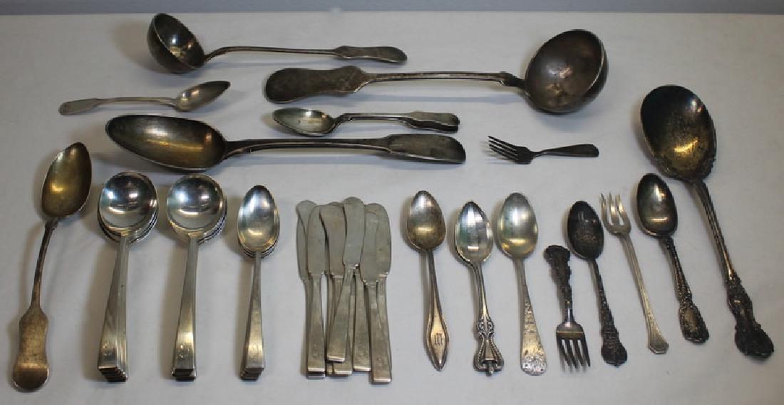 SILVER. Assorted Grouping of Silver Flatware and (1 of 12)