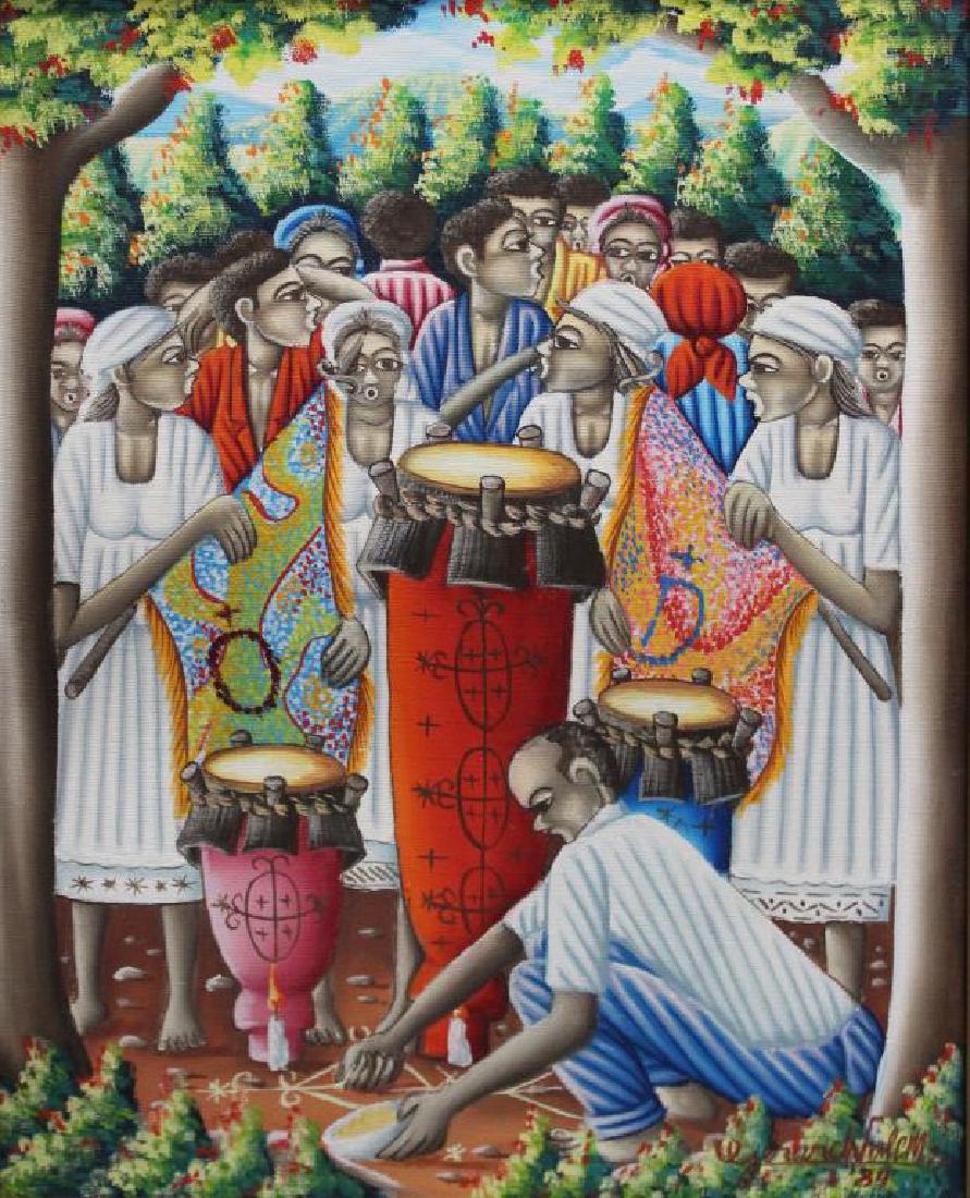 VALCIN, Pierre Joseph. Oil on Canvas. Untitled (1 of 4)