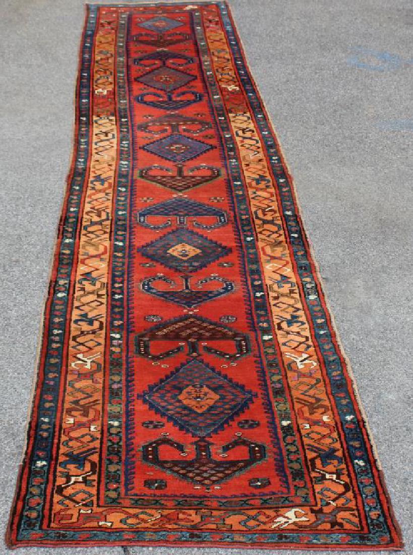 Antique and Finely Hand Woven Runner. (1 of 5)