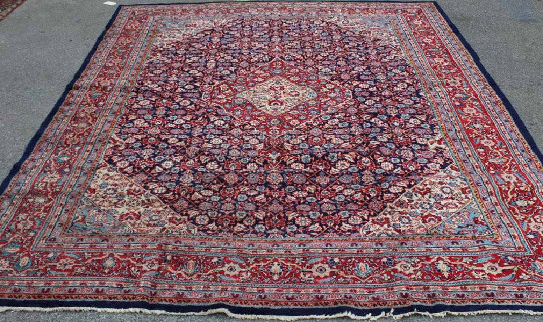 Large and Finely Woven Sarouk Style Carpet. (1 of 5)