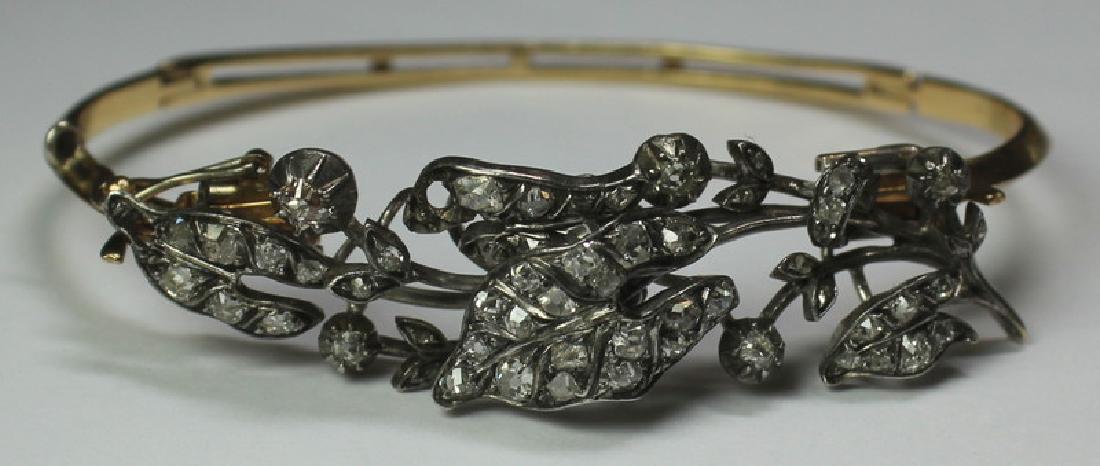 JEWELRY. Antique 14kt Gold, Silver and Diamond (1 of 10)
