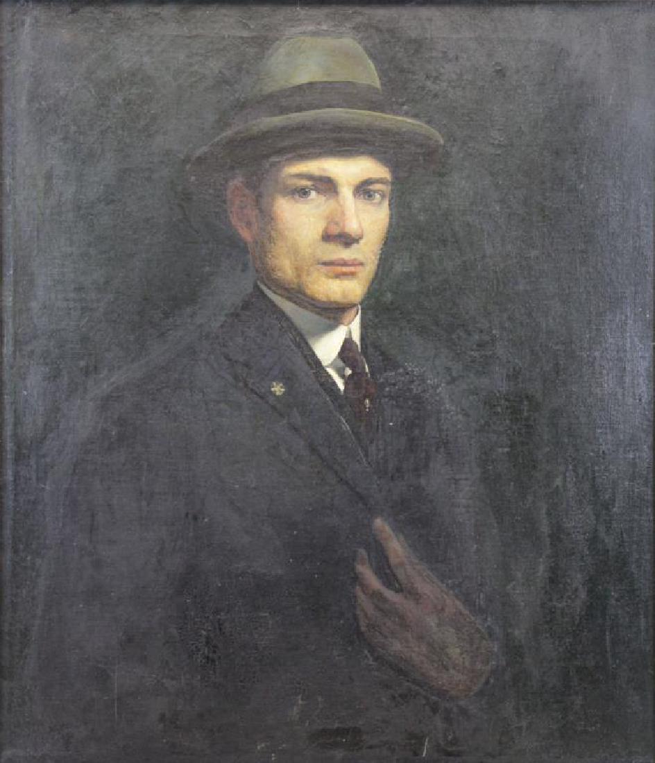 FREDER, Frederick. Oil on Canvas. Portrait of the (1 of 11)