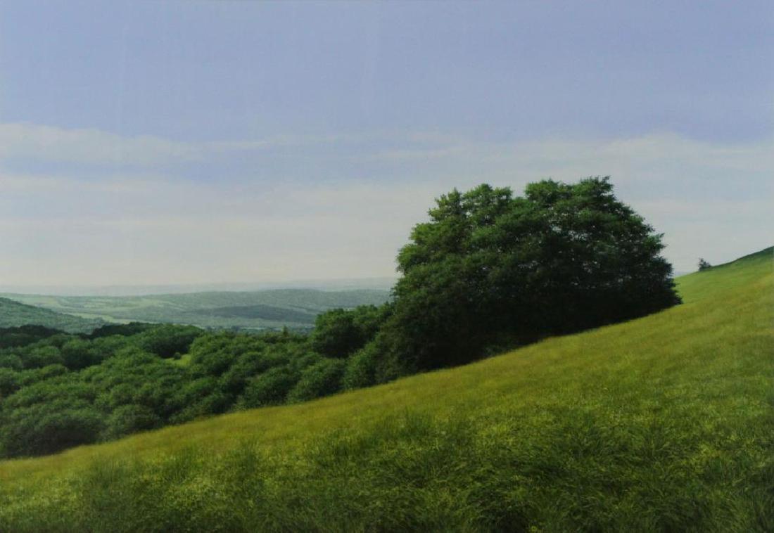 BERNS, Ben. Oil on Paper. "Near Steuben, NY (1 of 8)