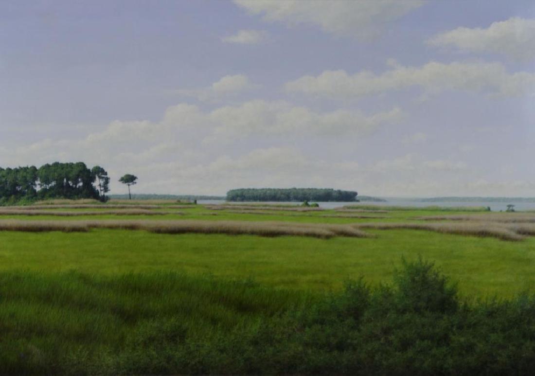 BERNS, Ben. Oil on Paper. "St. George, MD" (1 of 8)