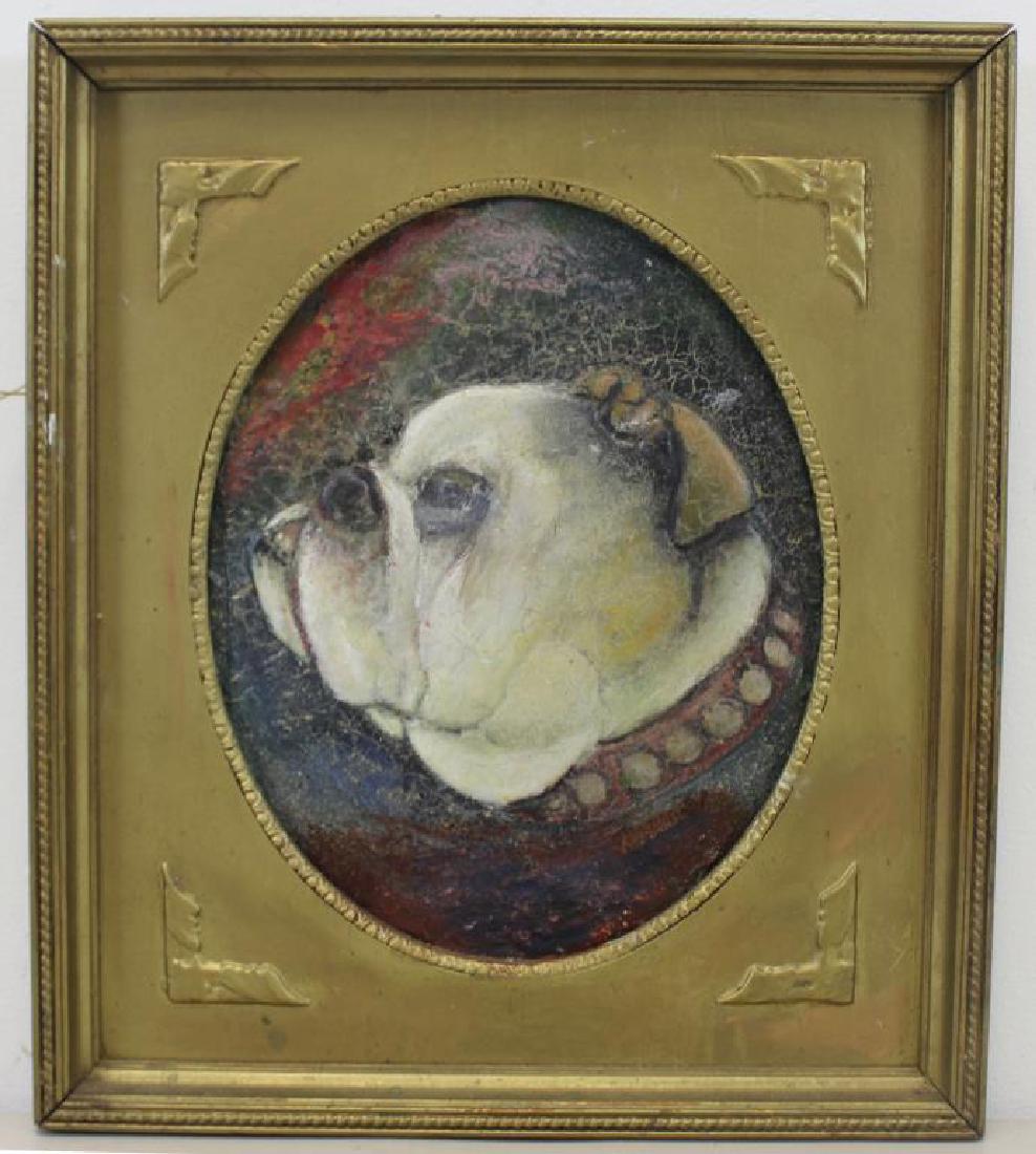 UNSIGNED. Heavy Oil Impasto or Mixed Media (1 of 5)