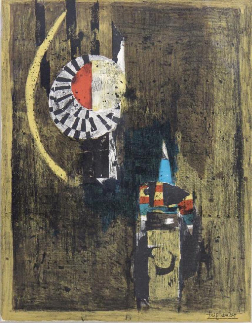 FRIEDLAENDER, Johnny. Aquatint Etching. Abstract. (1 of 5)
