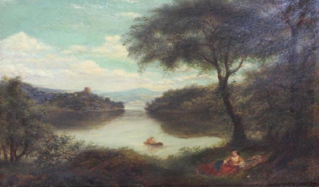 APPARENTLY Unsigned. Oil on Canvas. Rural (1 of 6)