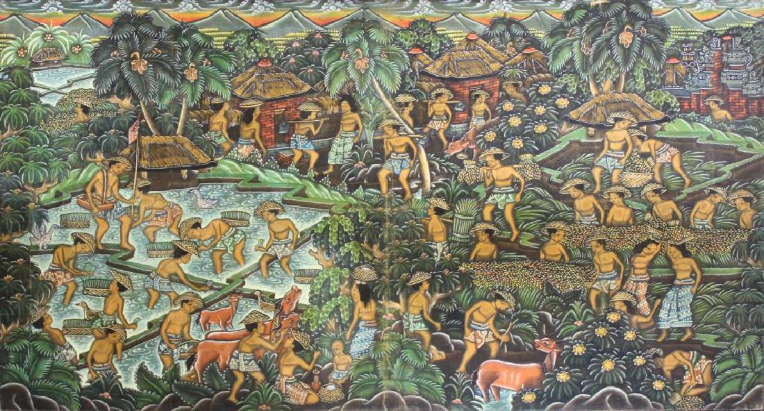 APPARENTLY Unsigned. Oil on Linen. South East (1 of 8)