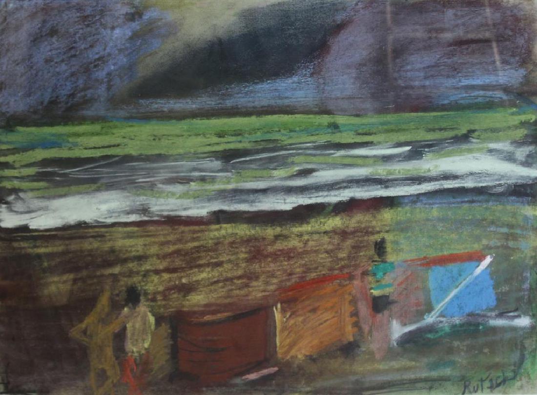 RUTSCH, Alexander. Pastel on Paper. Abstracted (1 of 5)