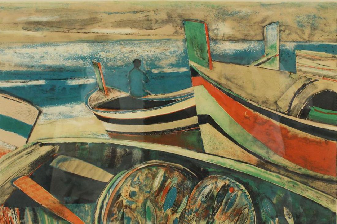 GENIS, Rene. Color Lithograph. "Nature morte (1 of 8)