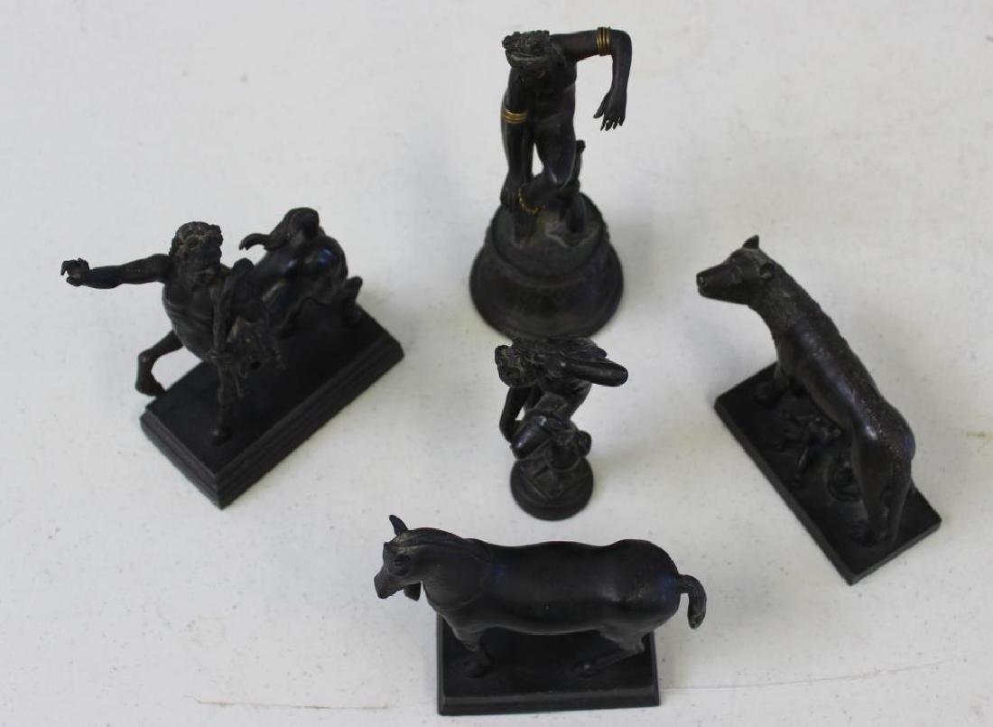 Grouping of 5 Small Bronzes (1 of 5)