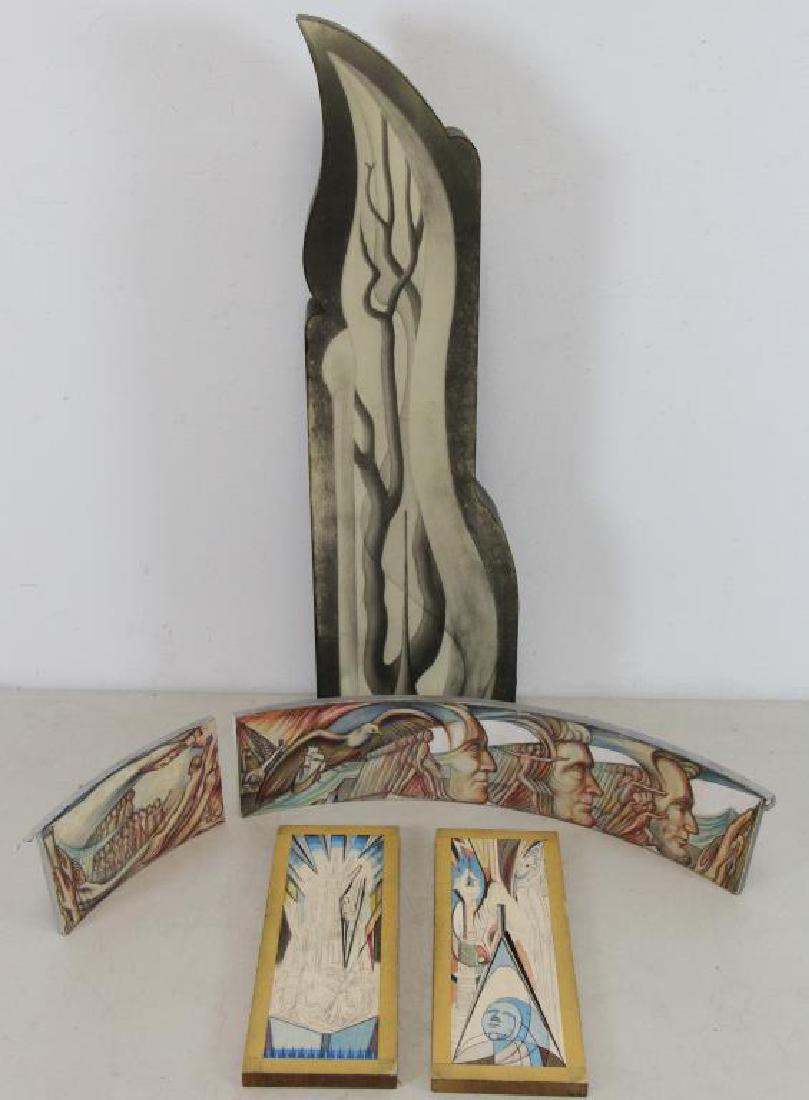 TOBIAS, Abraham. Five (5) Works. (1 of 8)