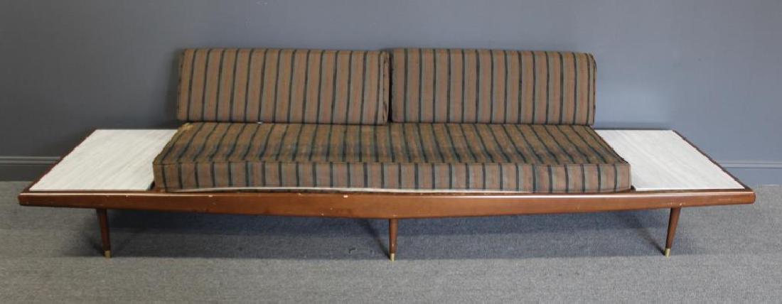 MIDCENTURY. Adrian Pearsall Sofa with Marble (1 of 4)