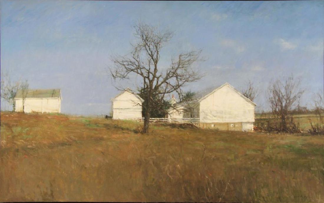 HOPKINS, David. Oil on Canvas. "Lancaster County (1 of 8)