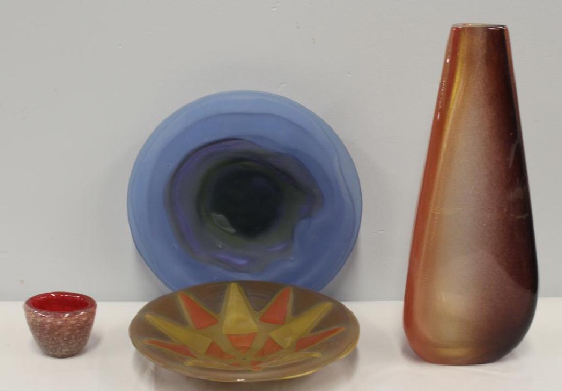 MIDCENTURY. Art Glass Grouping To Inc , (1 of 10)