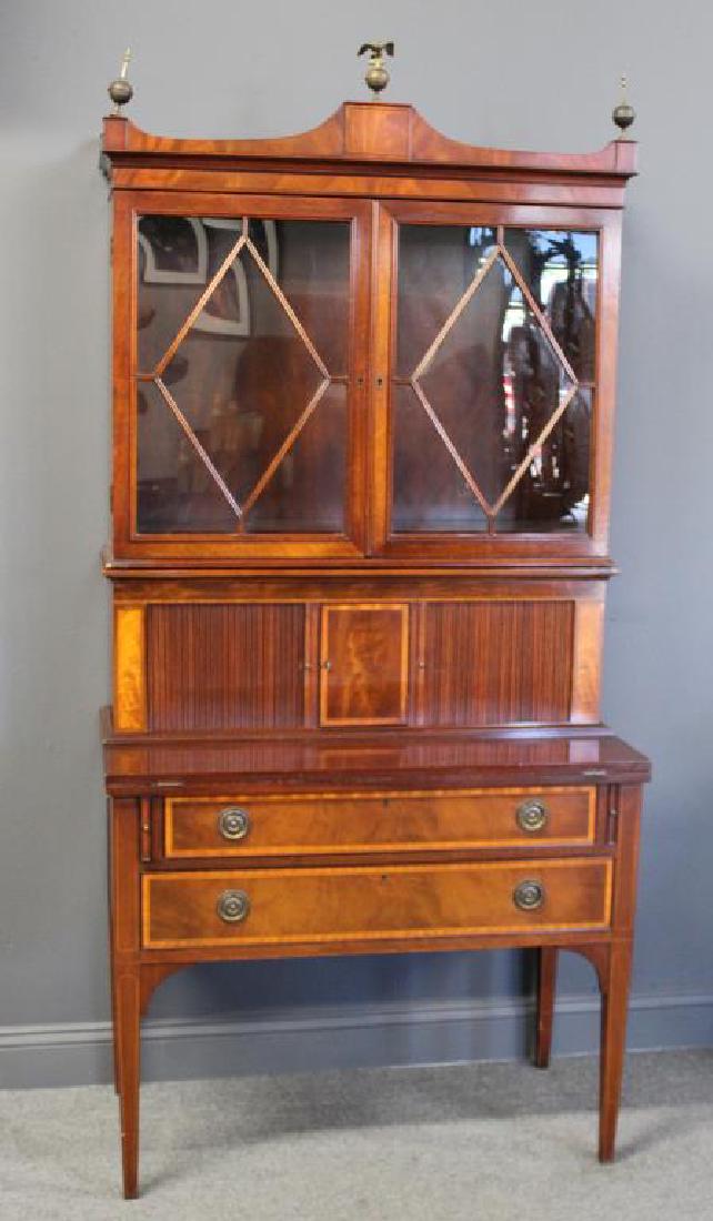 Beacon Hill Signed Sheraton Style Inlaid Mahogany (1 of 8)