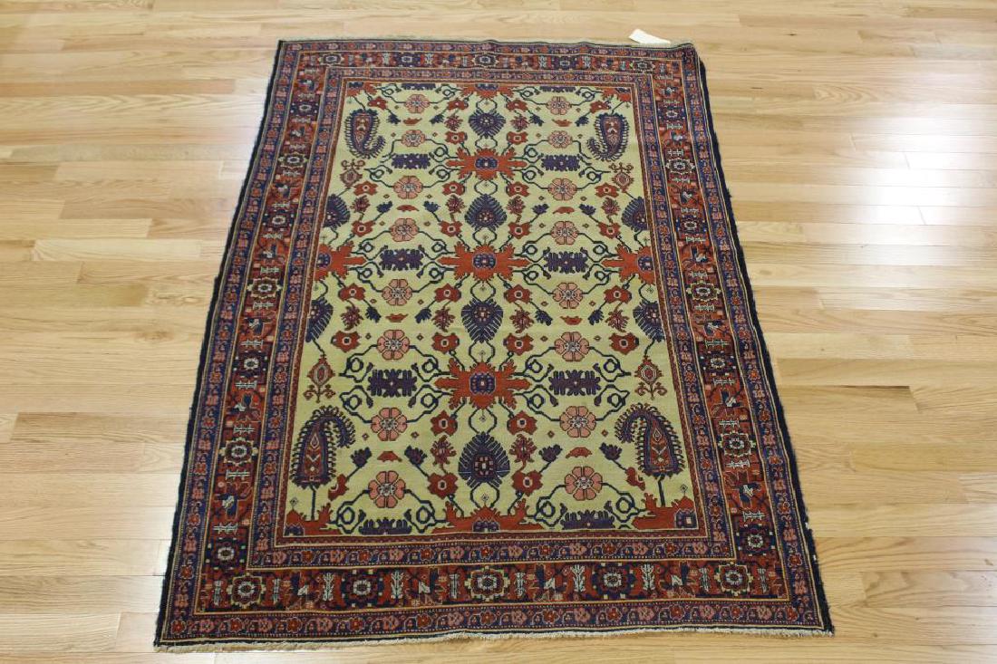 Antique and Finely Hand Woven Area Carpet. (1 of 5)