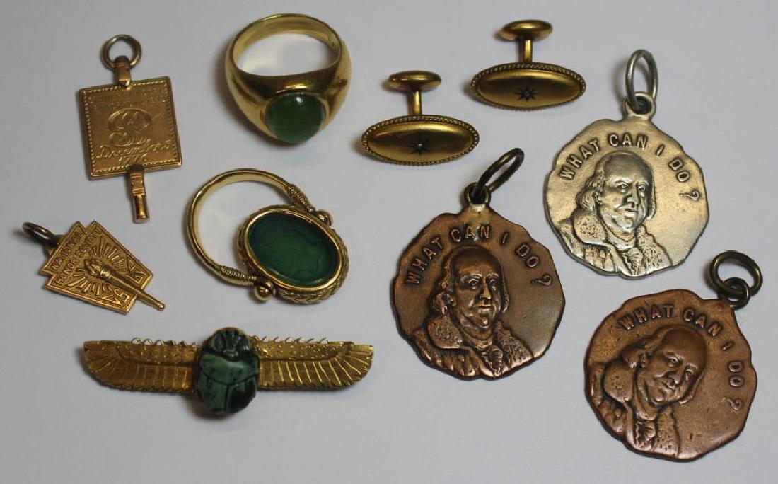 JEWELRY. Antique and Vintage Jewelry Grouping. (1 of 13)