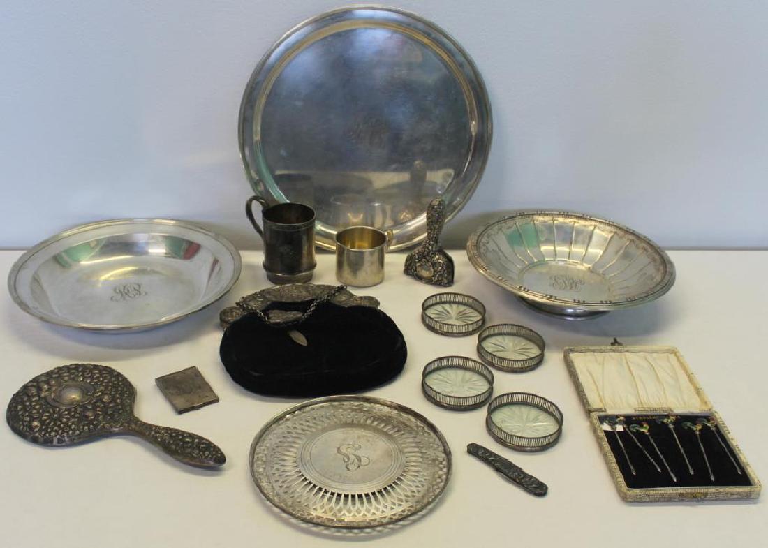 STERLING. Assorted Sterling Grouping. (1 of 17)