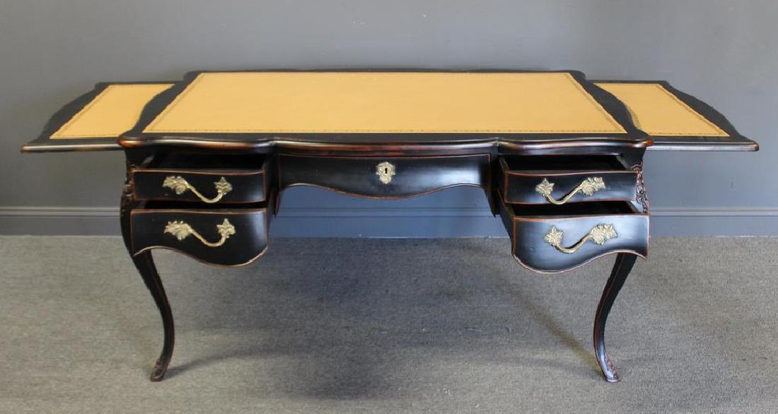 Custom Quality Louis XV Style Leather Top Desk . (1 of 8)