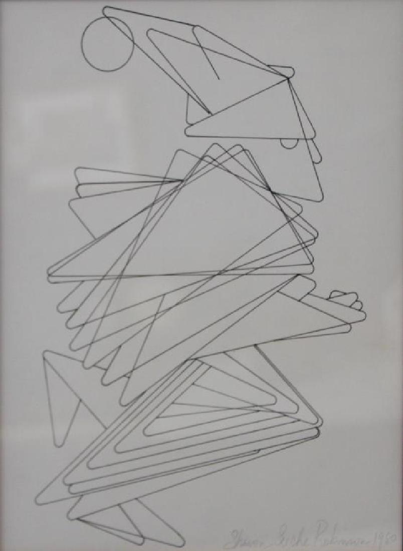 ROBINSON, Sharon Seche. Pen and Ink on Paper. (1 of 5)