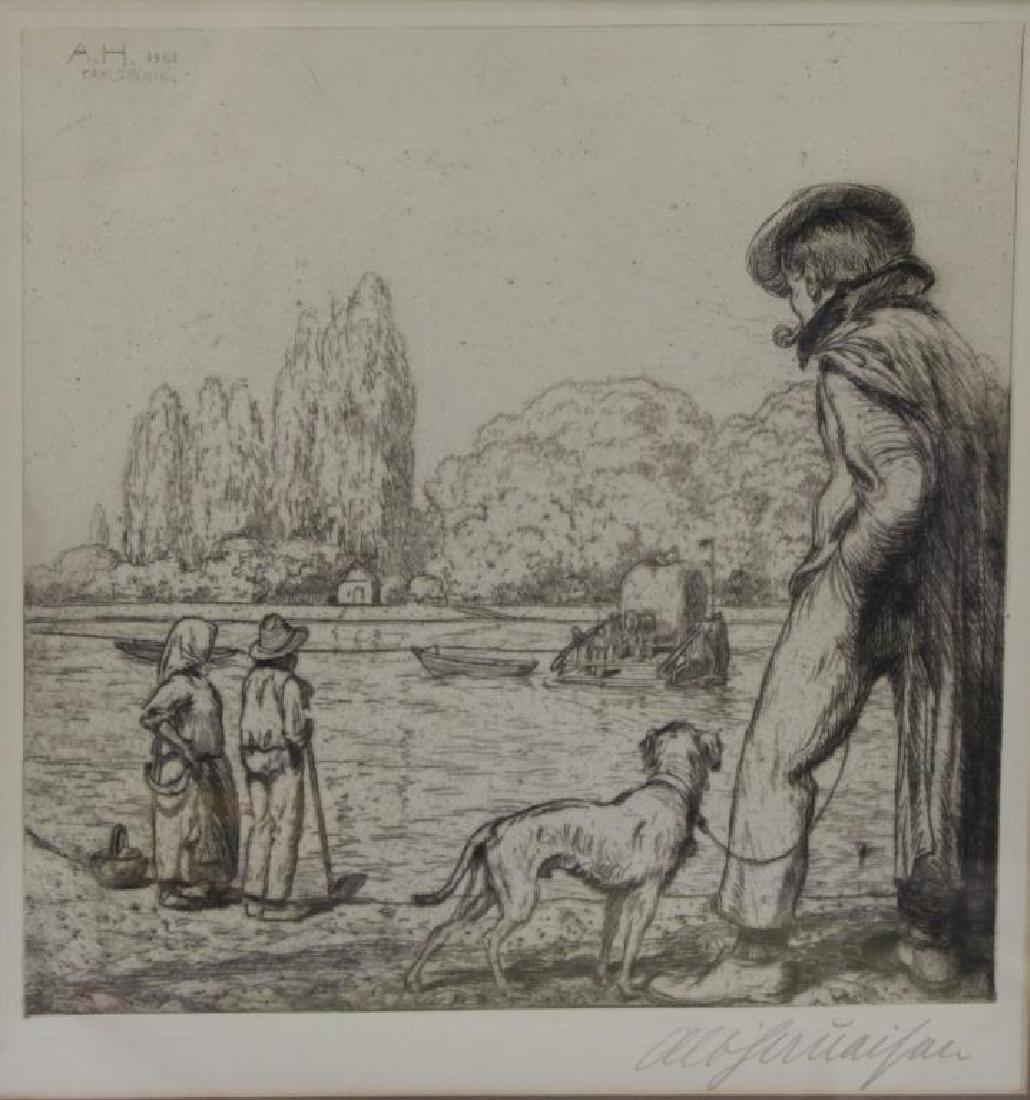 KARLSRUHE, A . H. Etching. (1 of 6)