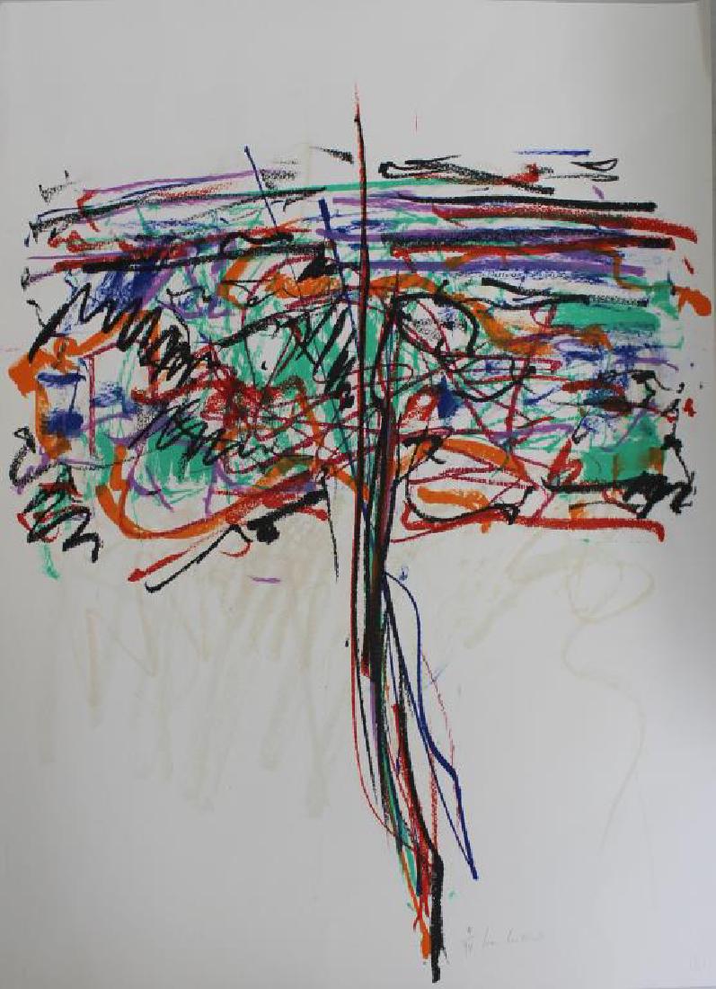 MITCHELL, Joan. Lithograph in Colors. "Tree I" (1 of 7)