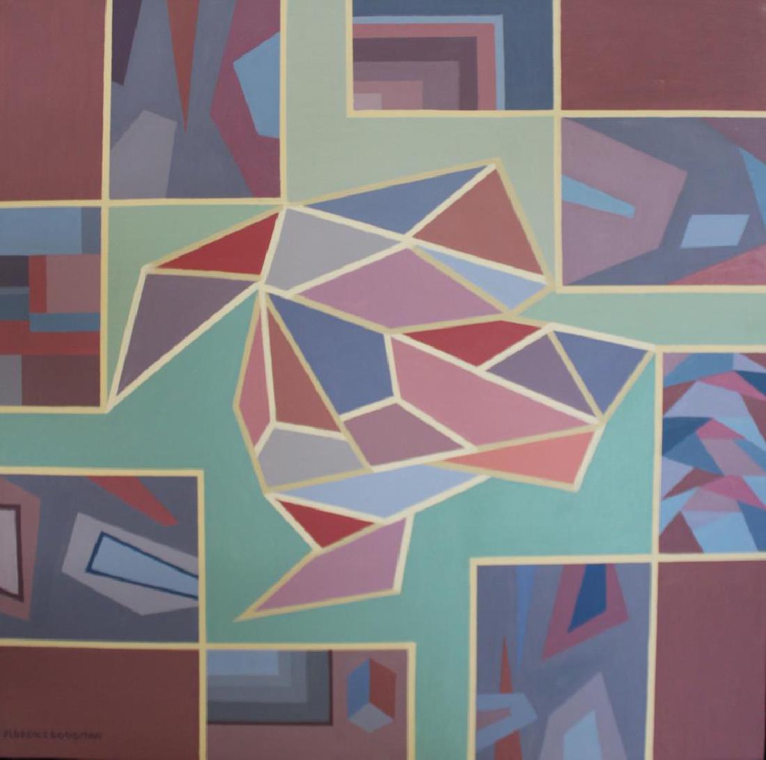 GOODMAN, Florence. Acrylic on Canvas. Abstract (1 of 5)