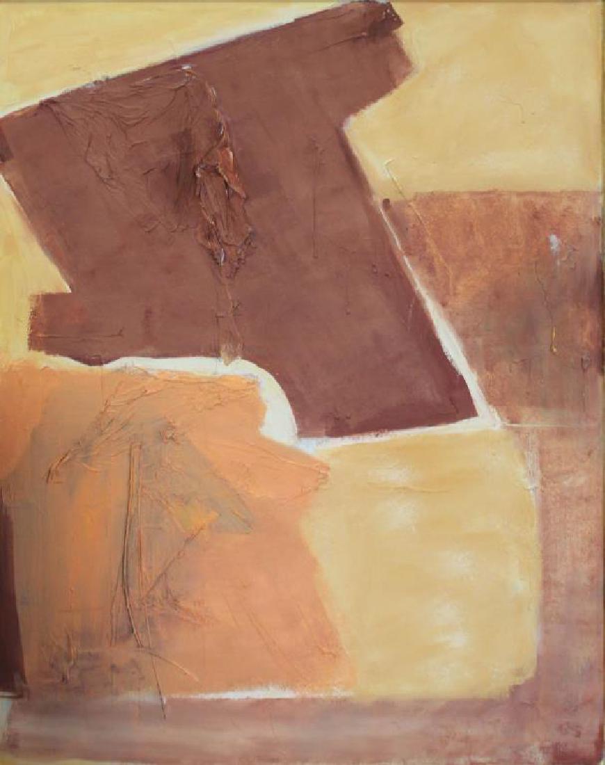 APPARENTLY Unsigned. Oil on Canvas. Abstract (1 of 5)