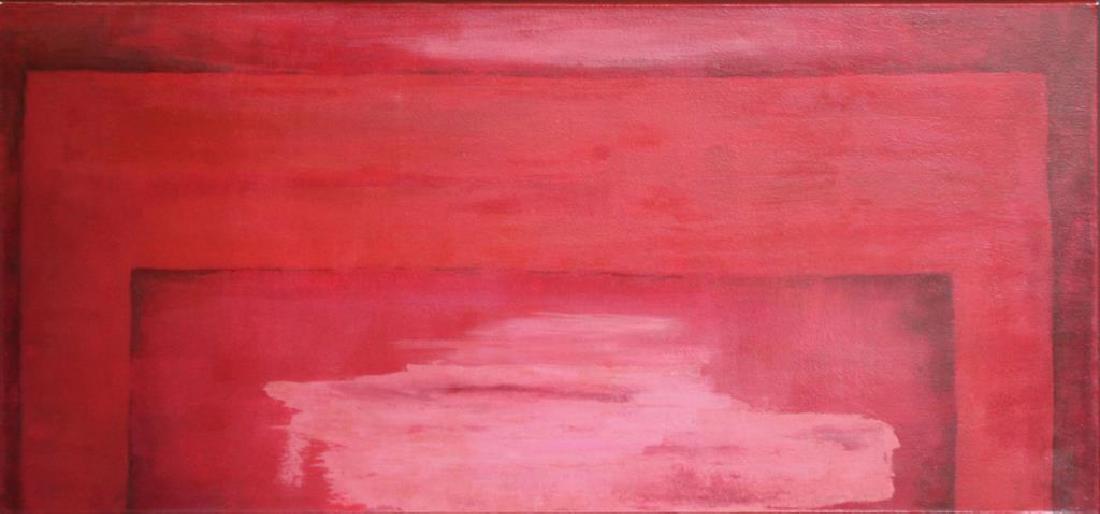 APPARENTLY Unsigned. Oil on Canvas. Abstract (1 of 5)