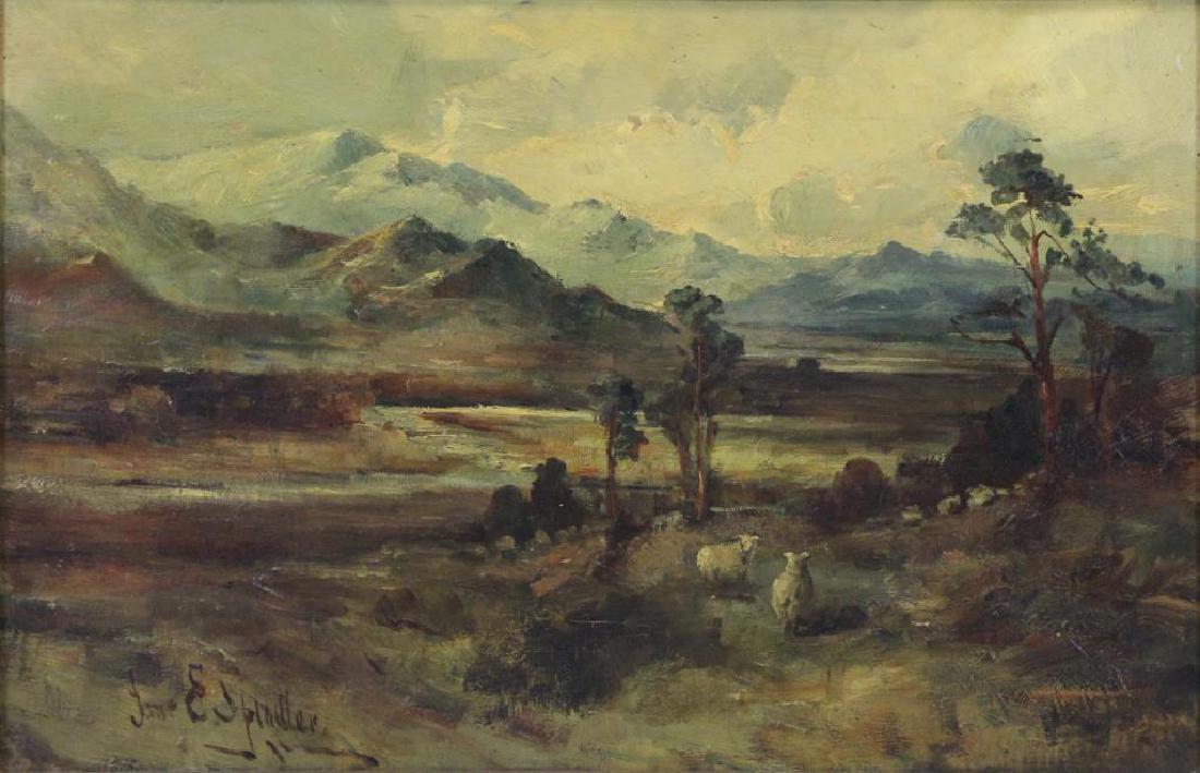 SPINDLER, Jane E. Oil on Canvas. Pastoral (1 of 7)