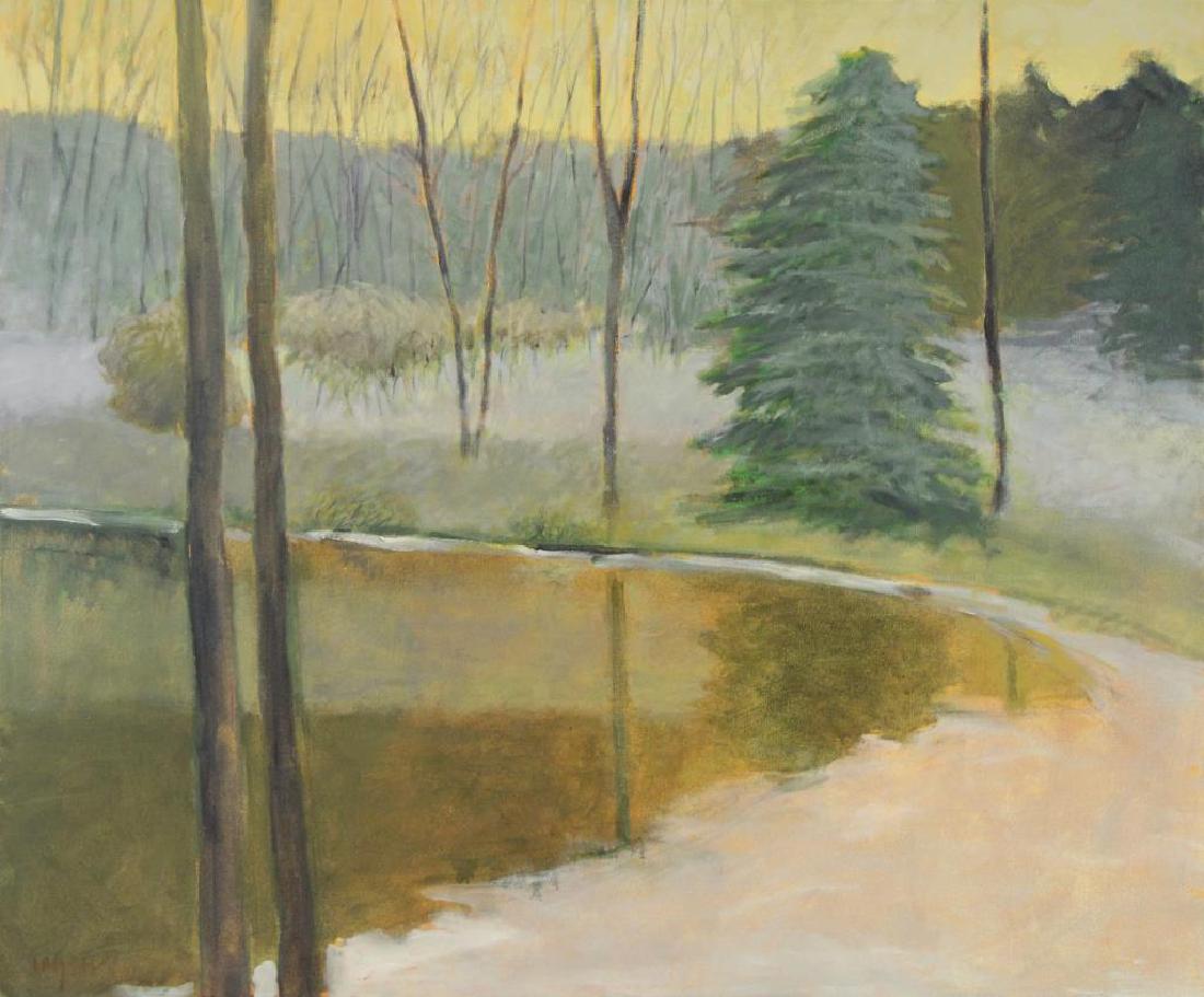 RAYEN, James. Oil on Canvas. "Skycroft: Against (1 of 6)