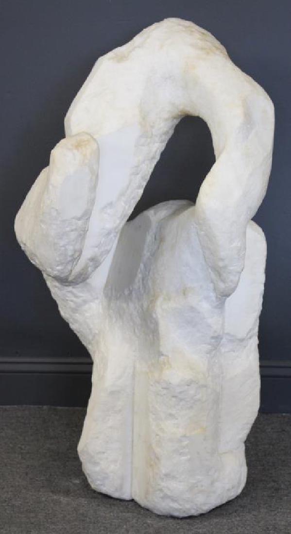 PAVIA, Phillip. Carved Marble Sculpture. Untitled (1 of 11)