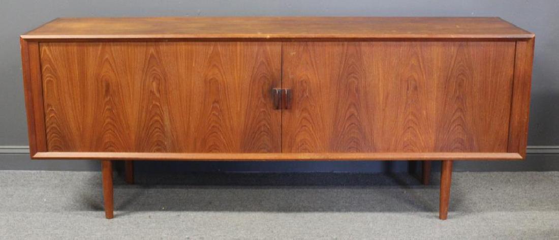 MIDCENTURY. Teak Danish Modern Sideboard with (1 of 6)