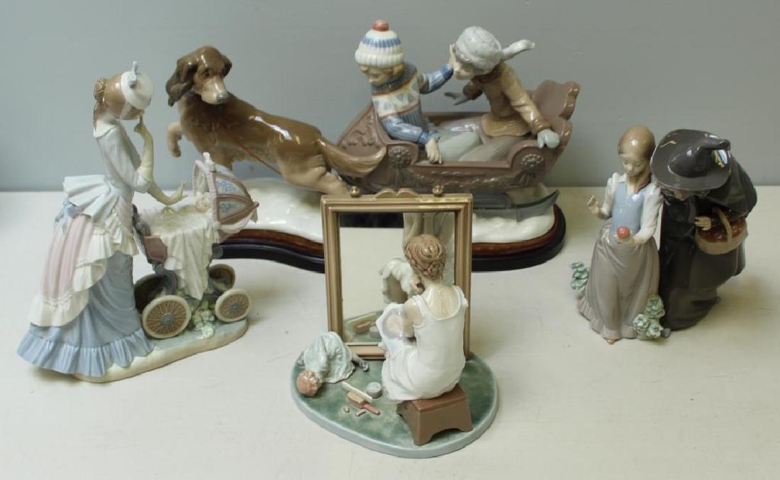 4 Lladro Figurines. (1 of 20)