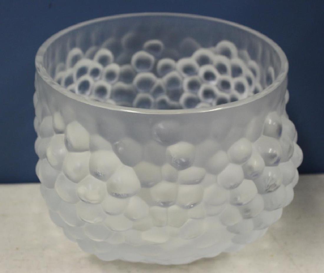 LALIQUE, France Signed Ice Bucket With Grape (1 of 6)
