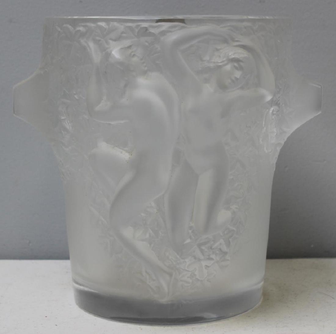 Lalique "Ganymede" Ice Bucket. (1 of 8)