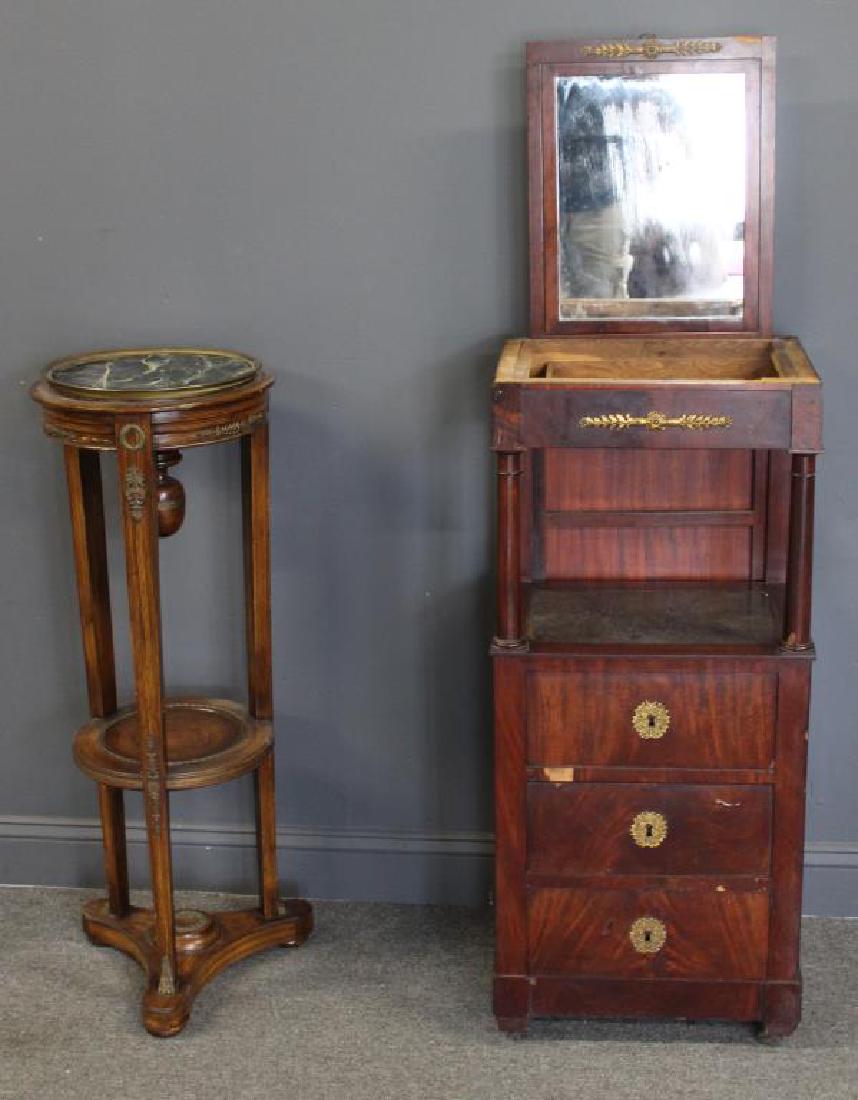 2 Empire Bronze Mounted Stands. (1 of 10)