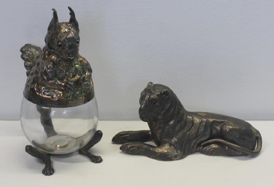 STERLING & SILVER-PLATED. Decorative Animals. (1 of 12)