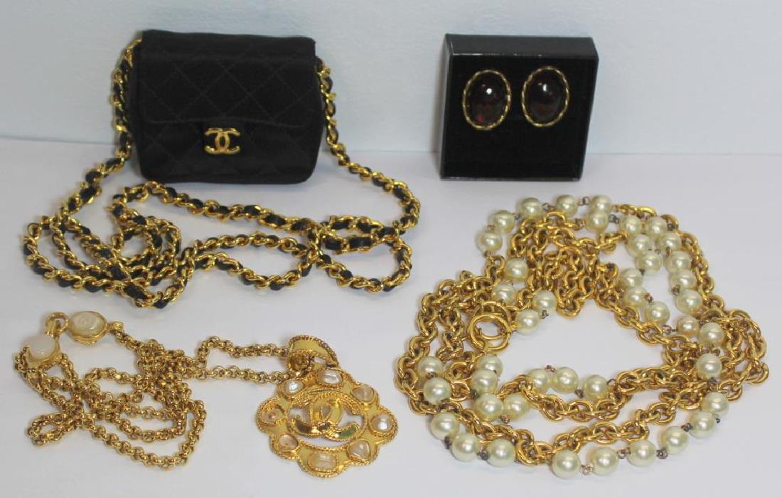 JEWELRY. Grouping of Vintage Chanel Jewelry. (1 of 14)