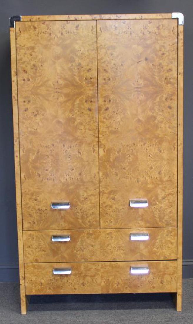 Leon Rosen for Pace Armoire with Fitted Interior.: Dimensions: 37.25" w x 19.25" d x 67" h. From a Long Island, NY estate.