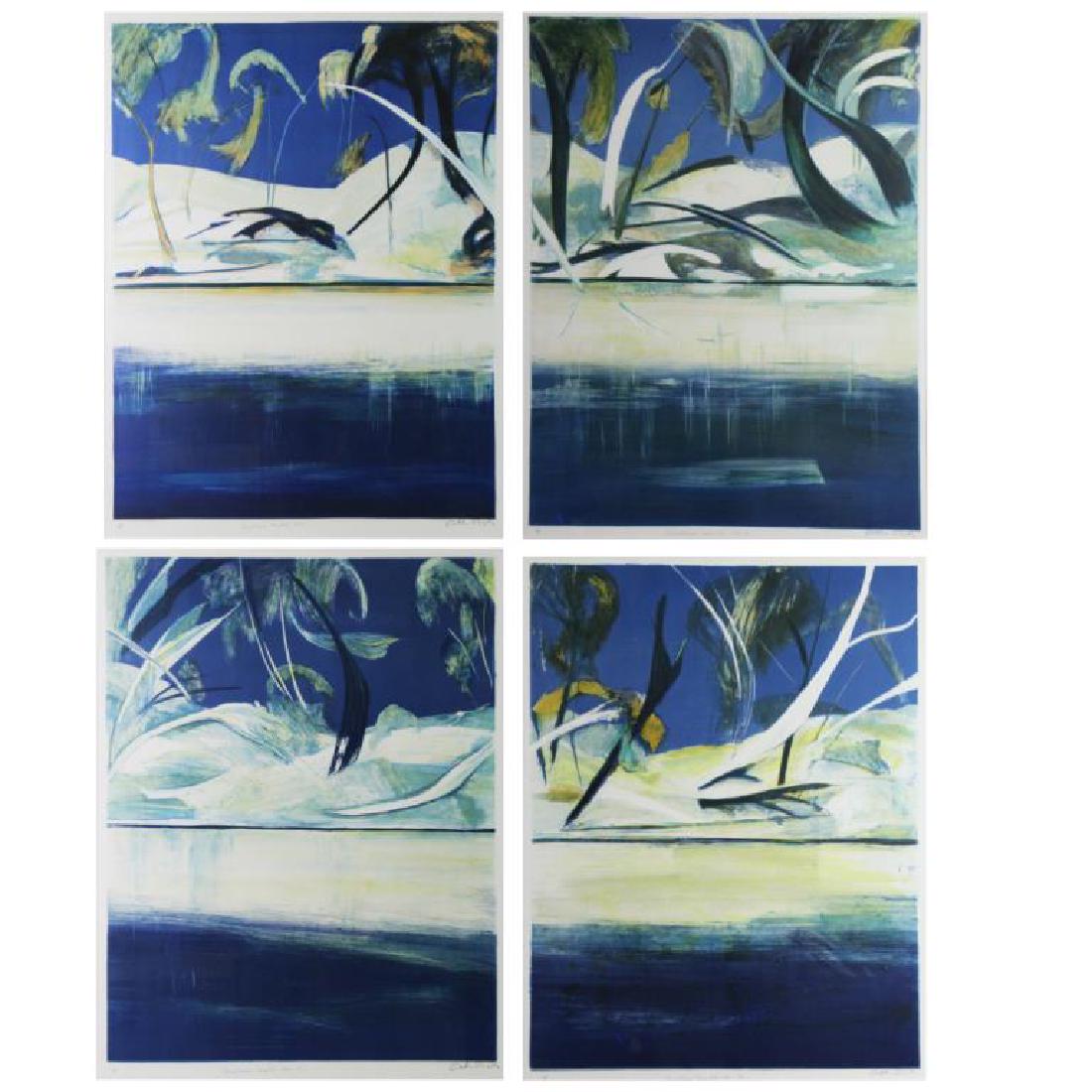 BOYD, Arthur Merric. "Shoalhaven Quartet I, II, II (1 of 14)