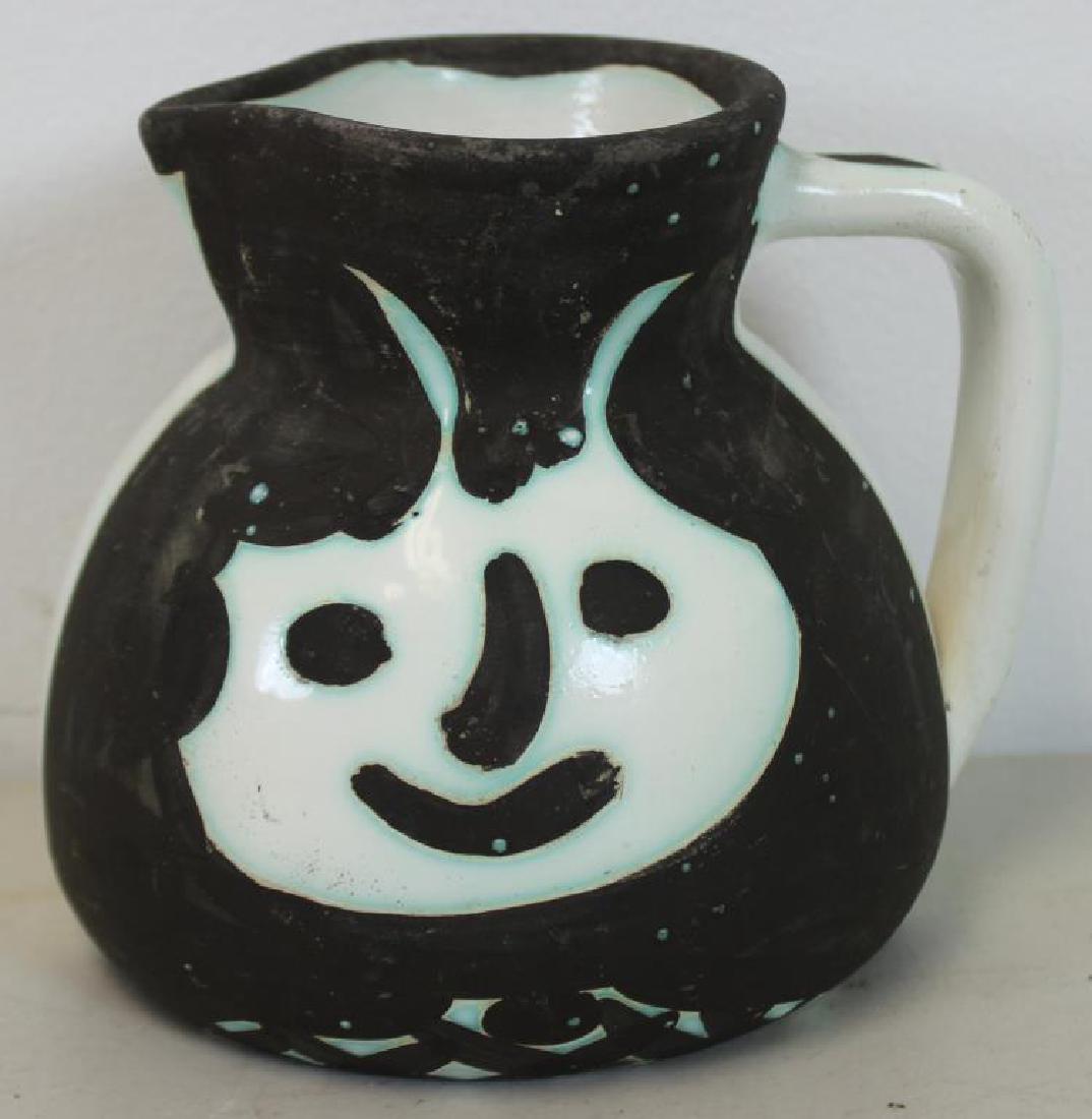 PICASSO, Pablo."Heads" Turned Pitcher, 1956. (1 of 7)