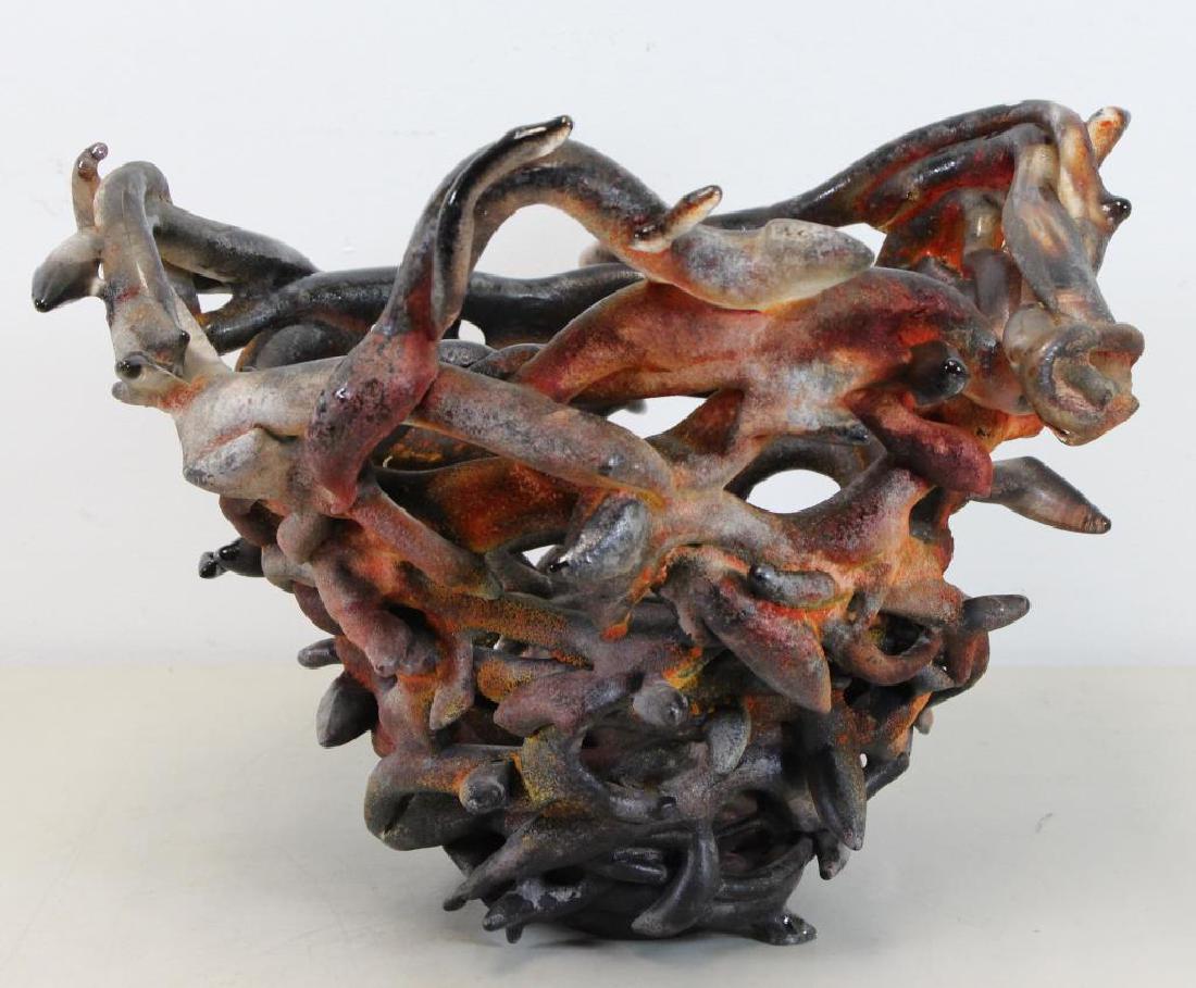 DONEFER, Laura. Art Glass Basket (1 of 14)