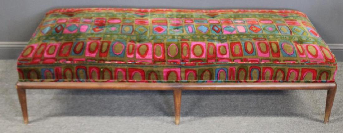 MIDCENTURY. Upholstered Bench, Possibly (1 of 5)