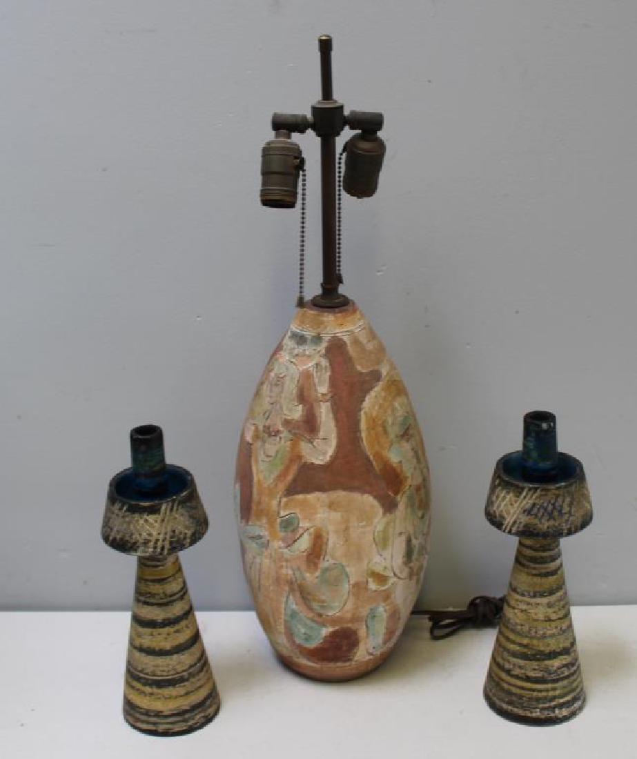 MIDCENTURY. Lot of Lighting To Inc a Pair of (1 of 9)