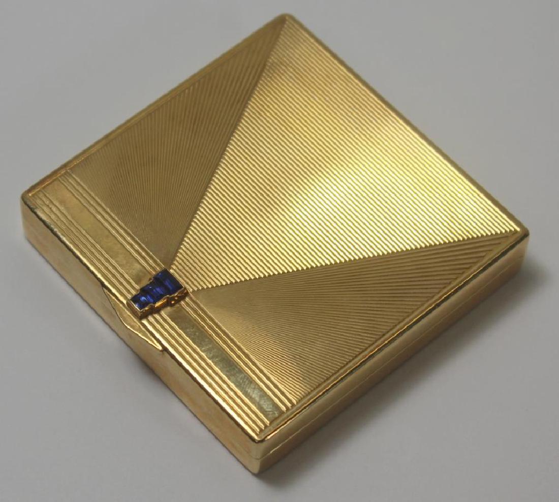 GOLD. Tiffany & Co. 14kt Gold Compact with (1 of 9)